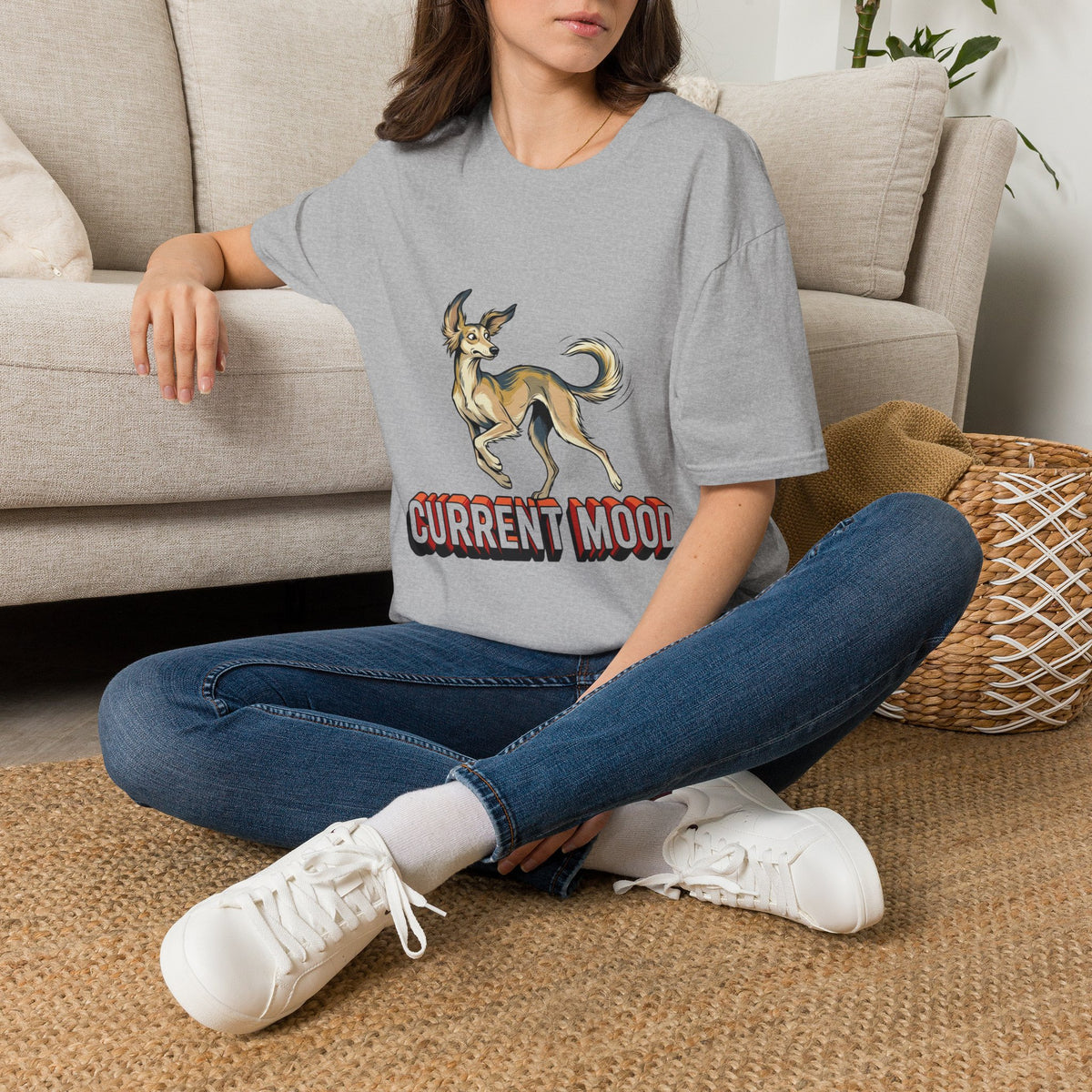 Saluki Current Mood Tee Shirt