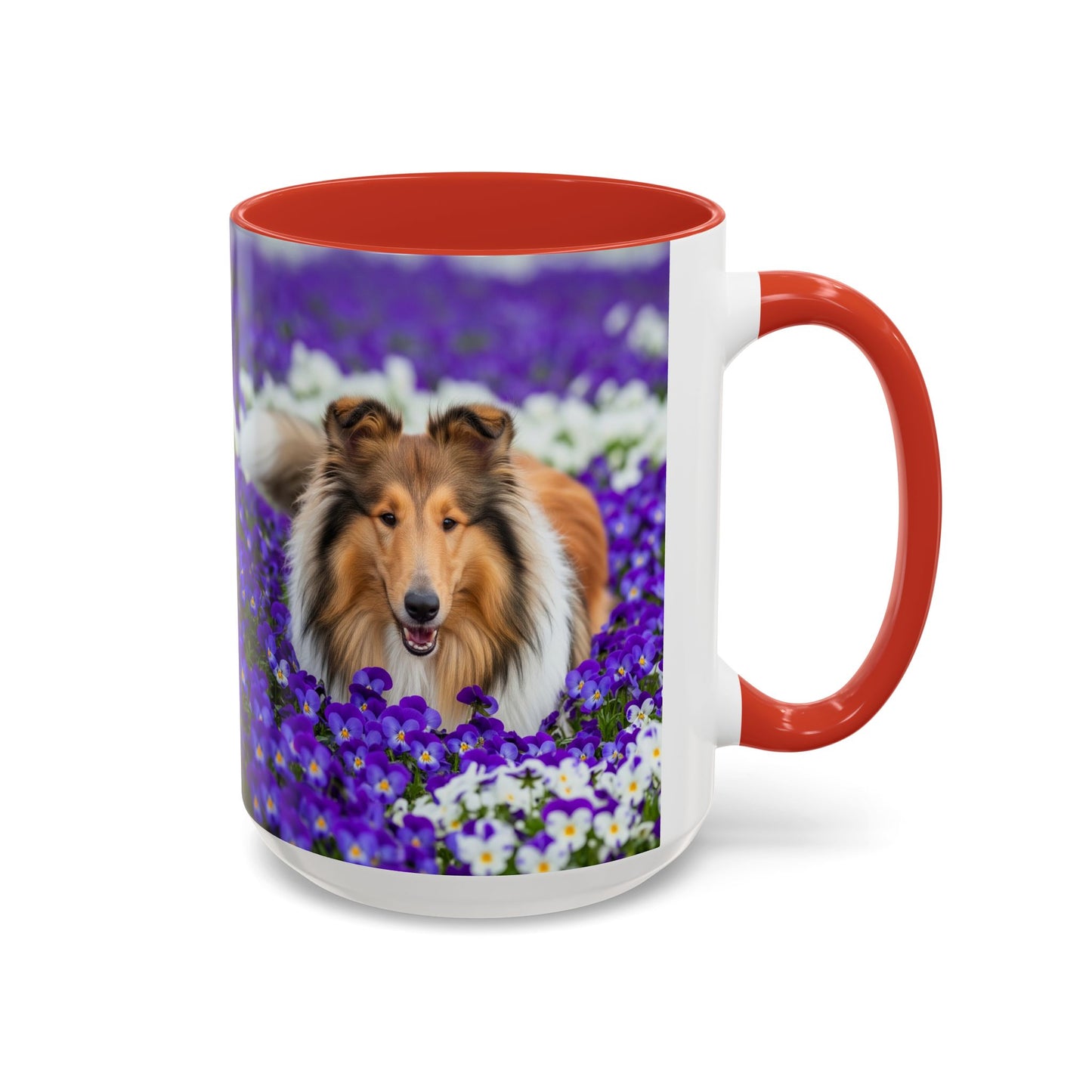 Collie Accent Coffee Mug - Perfect Gift for Dog Lovers