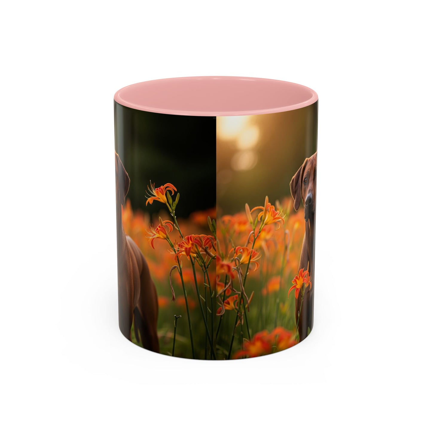 Taza de café con diseño de Rhodesian Ridgeback: el regalo perfecto para los amantes de los perros.