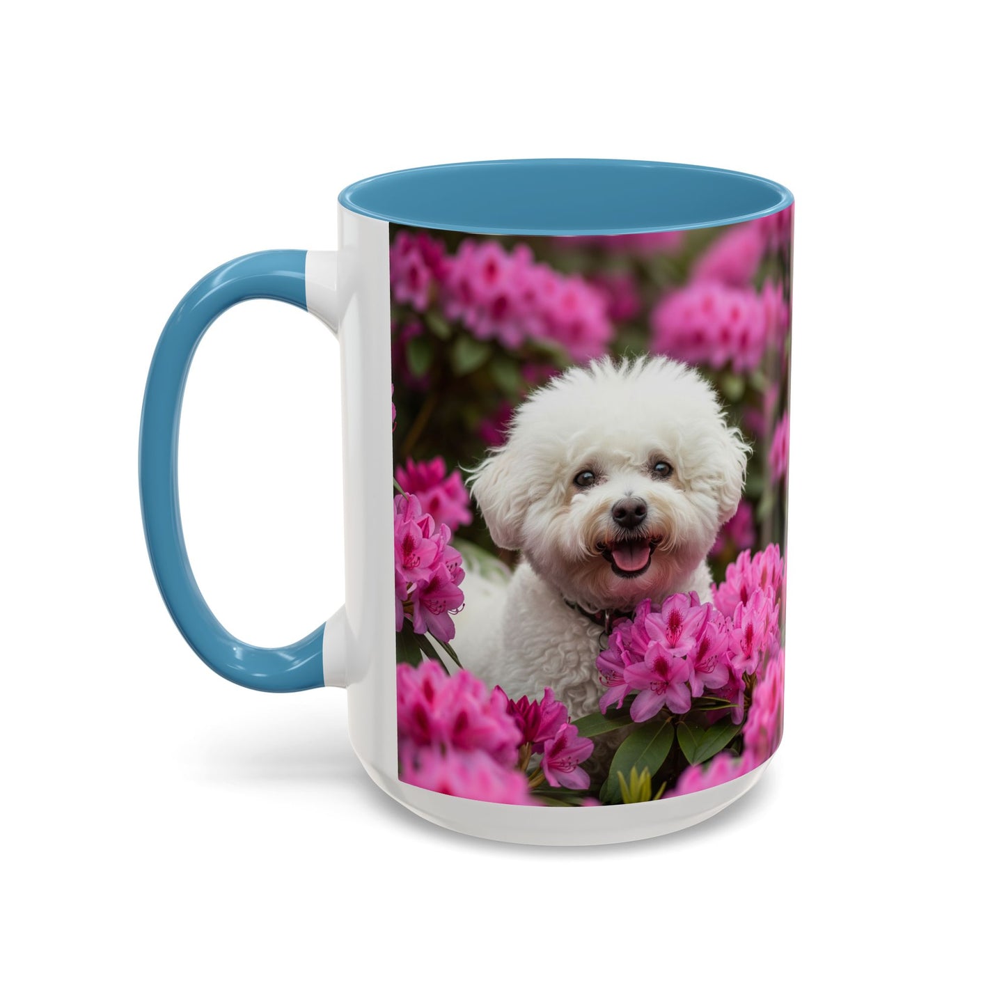! Bichon Frise Accent Mug – Ceramic Coffee Cup