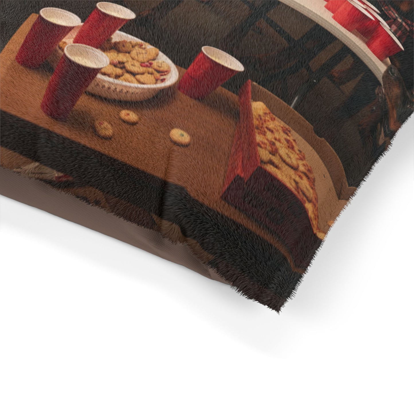Rottweiler Holiday Party Pet Bed
