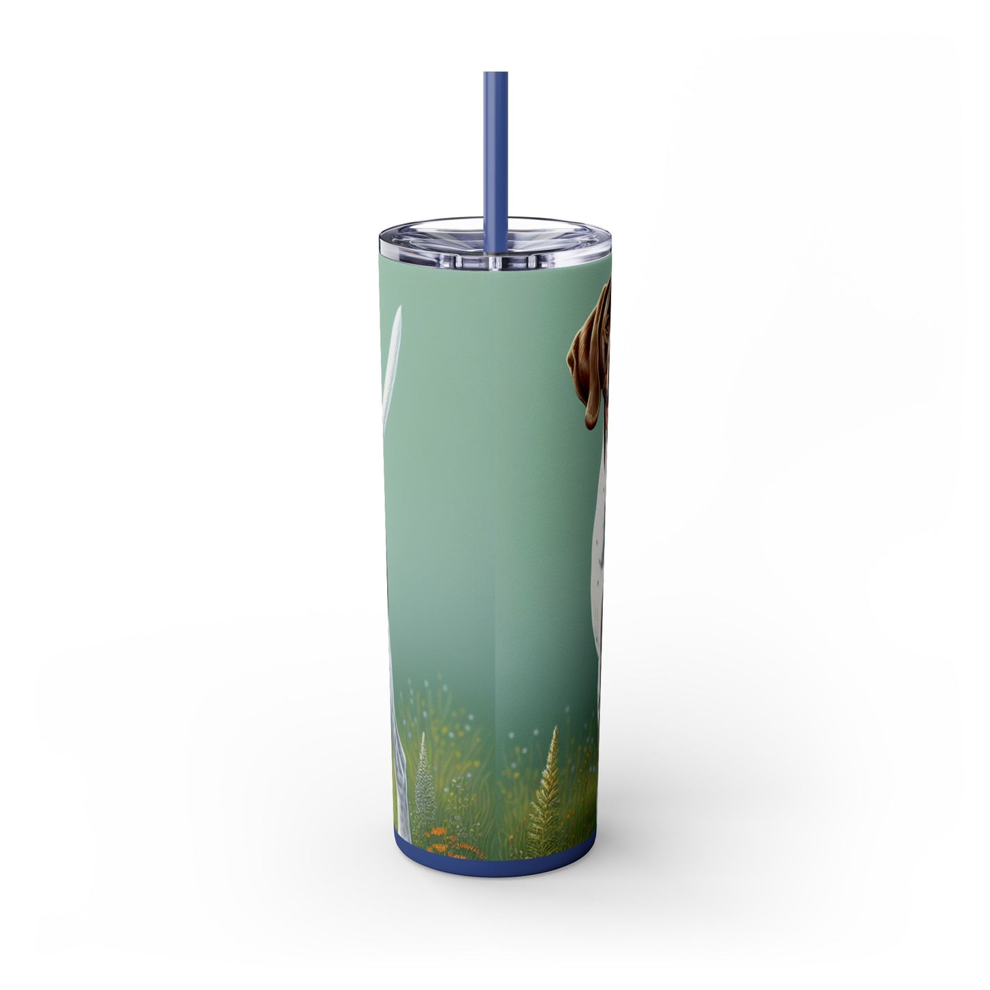 Pointer Skinny Tumbler with Straw, 20oz