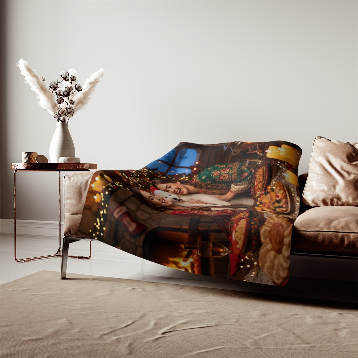 Russian Holiday Feast Blanket