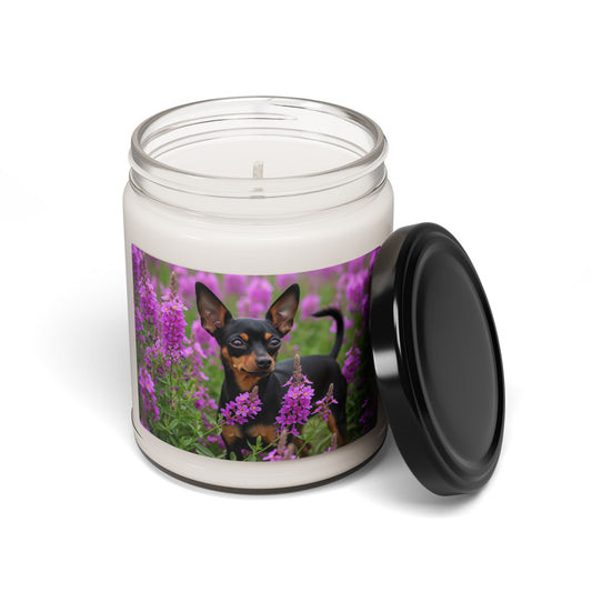 English Toy Terrier- Scented Soy Candle, 9oz