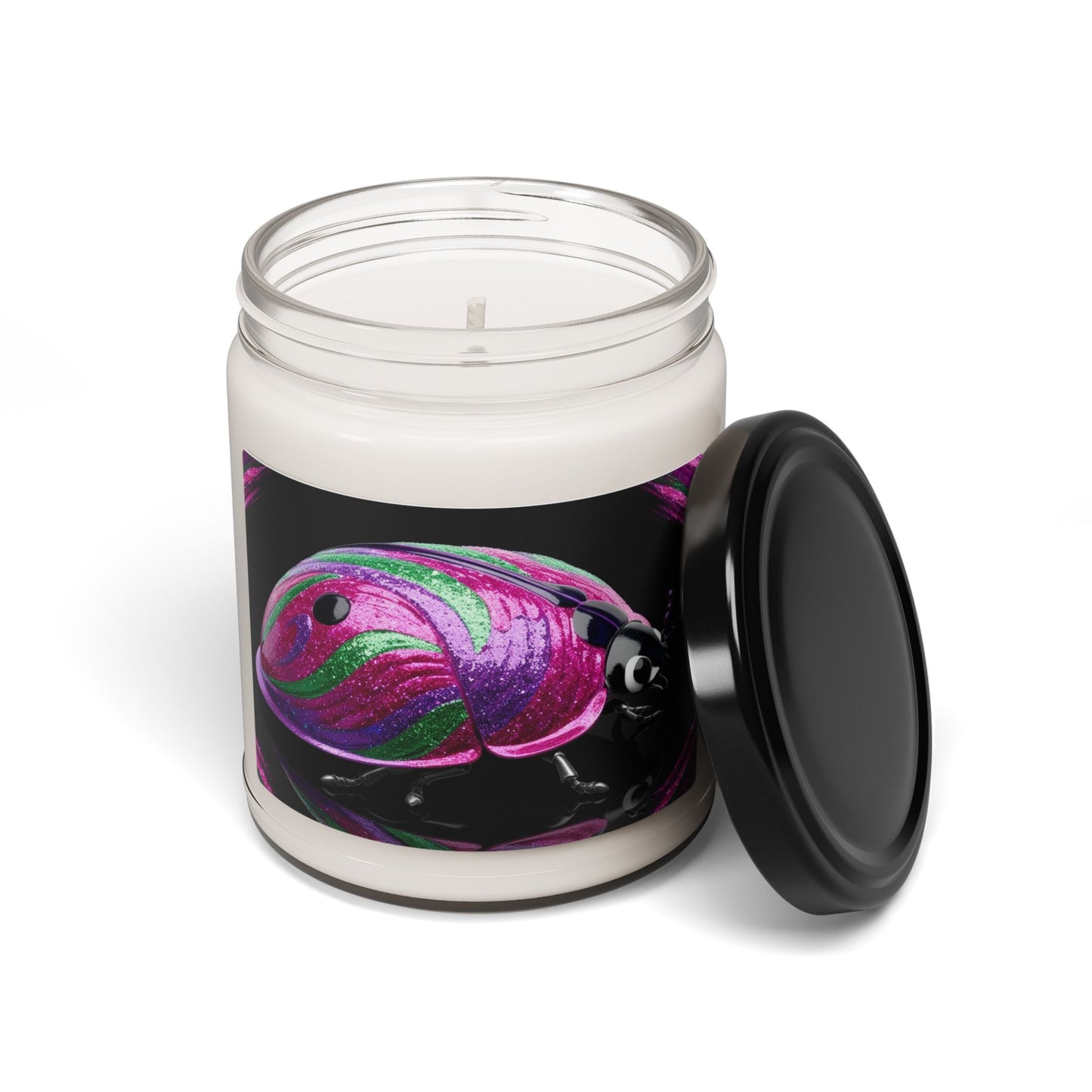 Psychedelic Ladybug- Scented Soy Candle, 9oz