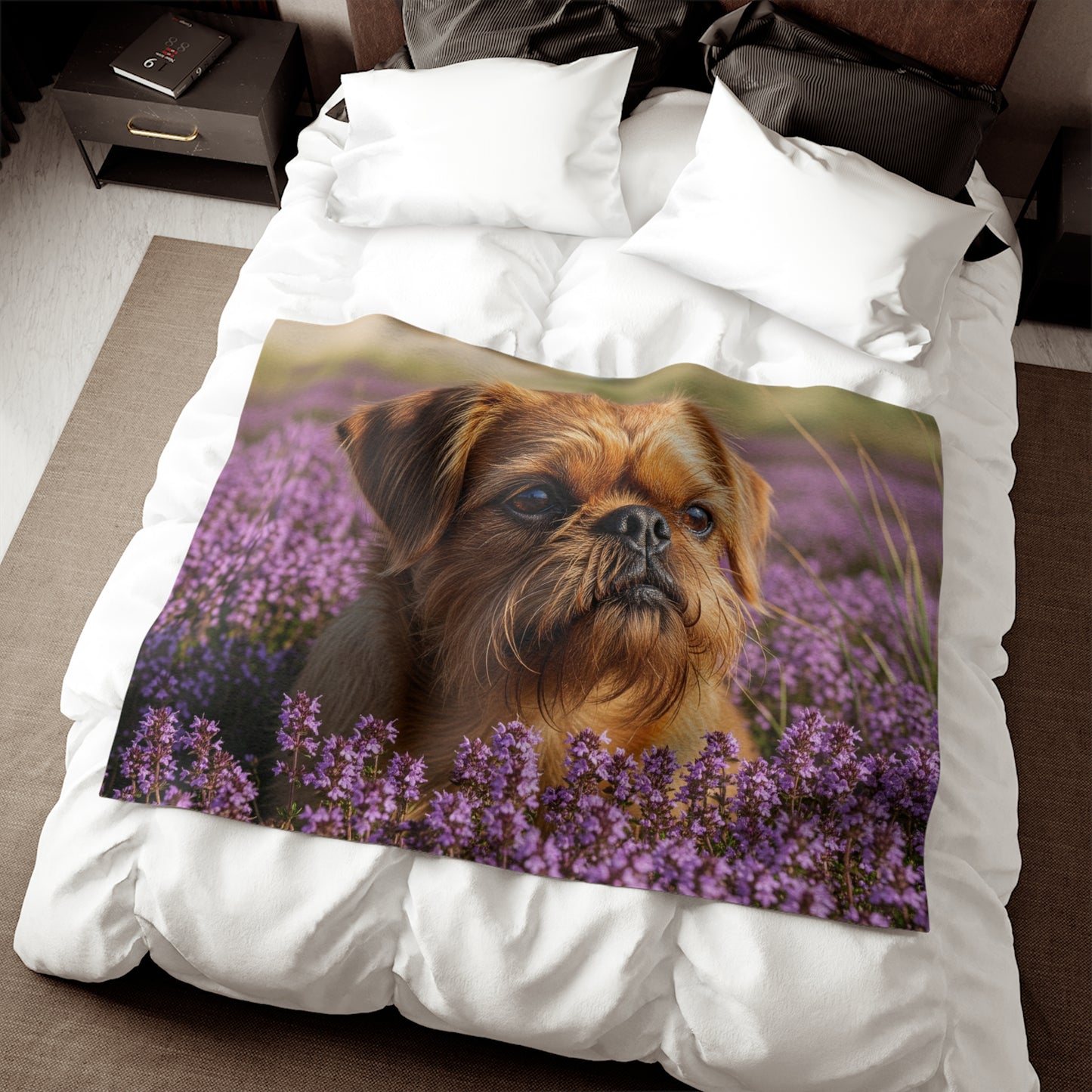 Griffon Bruxellois Sweatshirt Blanket