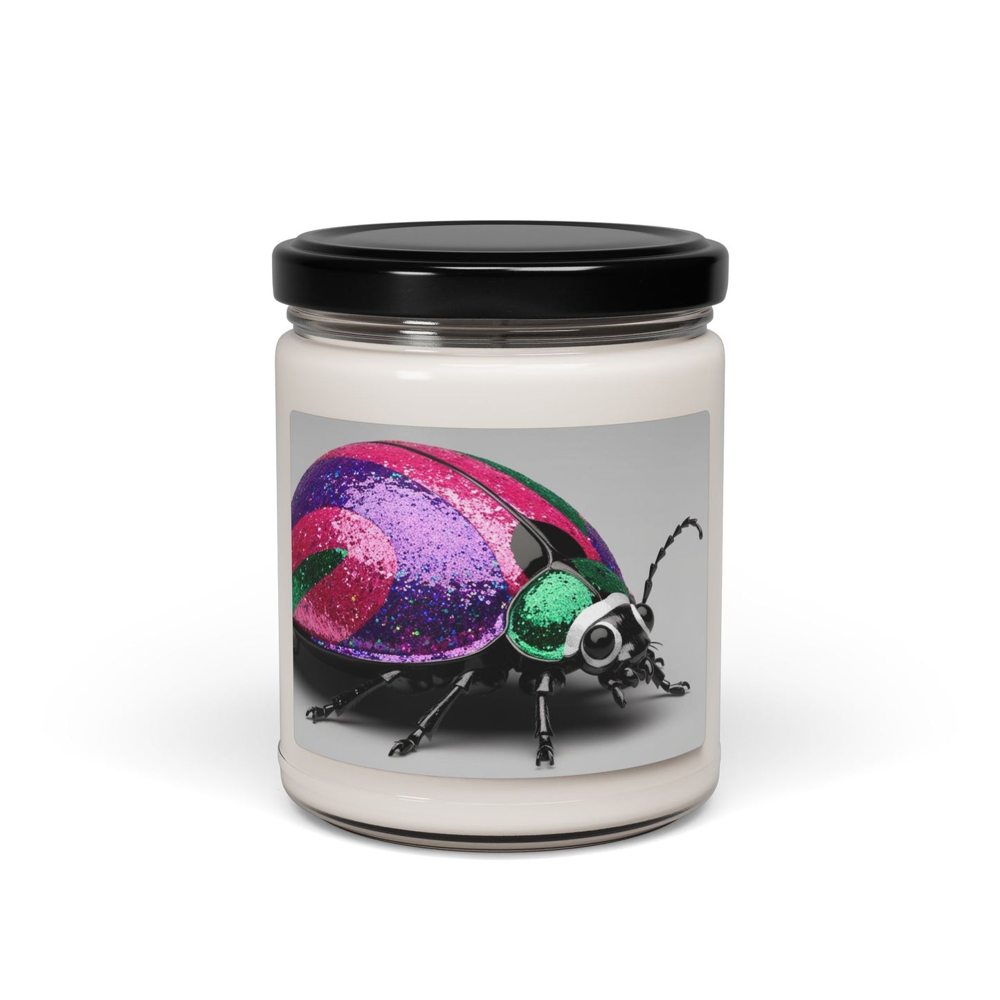 Psychedelic Ladybug- Scented Soy Candle, 9oz