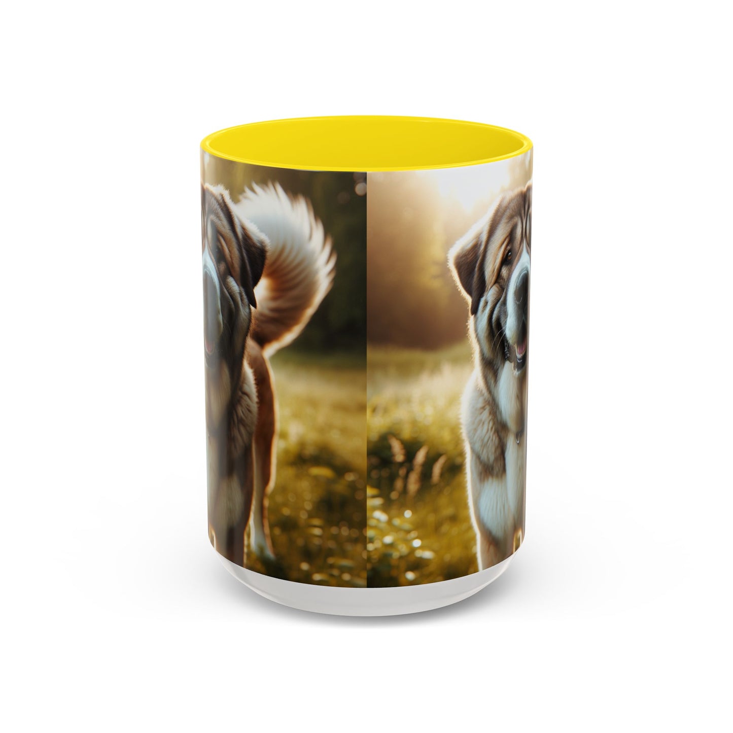 Central Asian Shepherd Dog Accent Coffee Mug - Perfect Gift for Dog Lovers