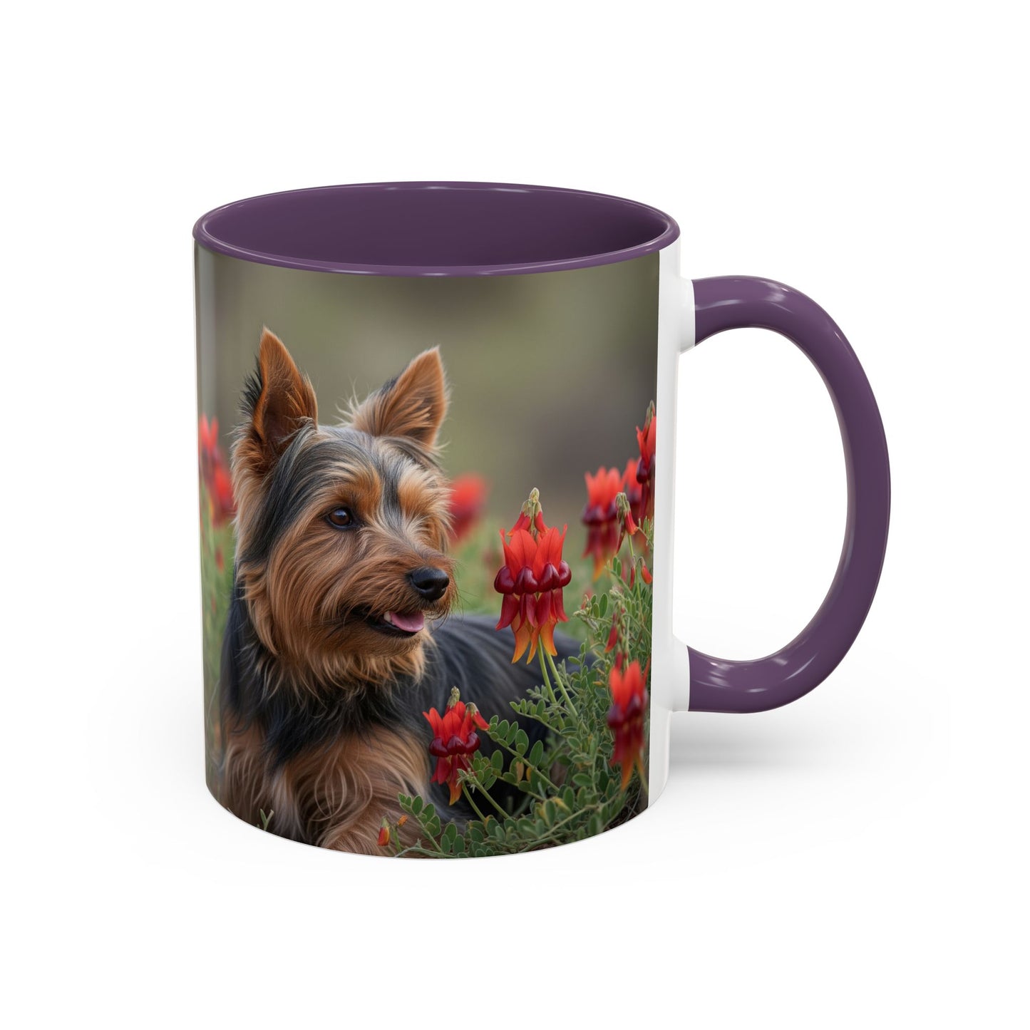Taza con detalles de Silky Terrier: el regalo perfecto para los amantes de los perros