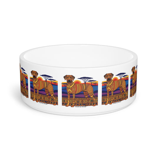 Rhodesian Ridgeback Pet Bowl