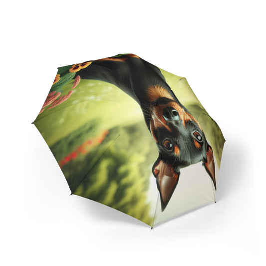Manchester Terrier Semi-Automatic Foldable Umbrella