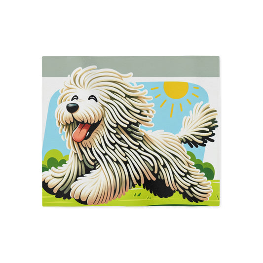 Komondor Sweatshirt Blanket