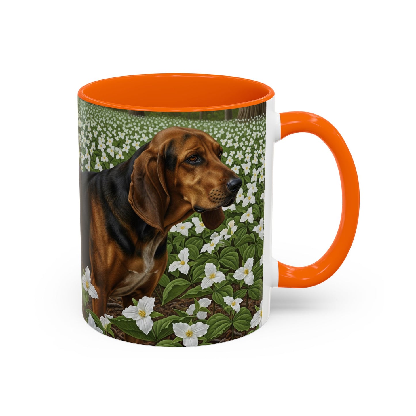 Treeing Walker Coonhound Accent Coffee Mug - Perfect Gift for Dog Lovers