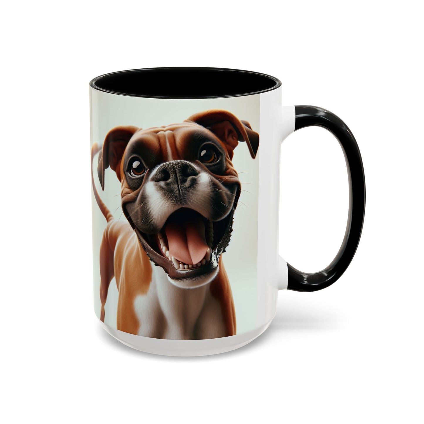 Boxer Accent Coffee Mug - Perfect Gift for Dog Lovers