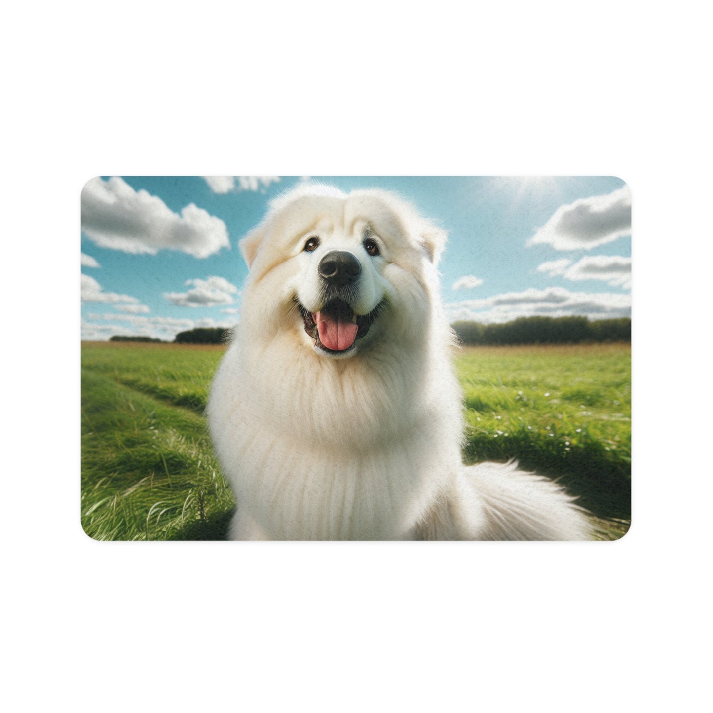 Pet Food Mat (12x18) - Maremma Sheepdog