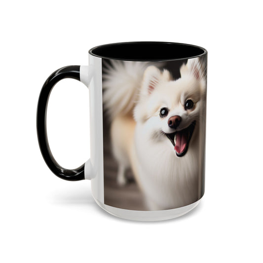 Norrbottenspets Accent Coffee Mug - Cadeau parfait pour les amoureux des chiens