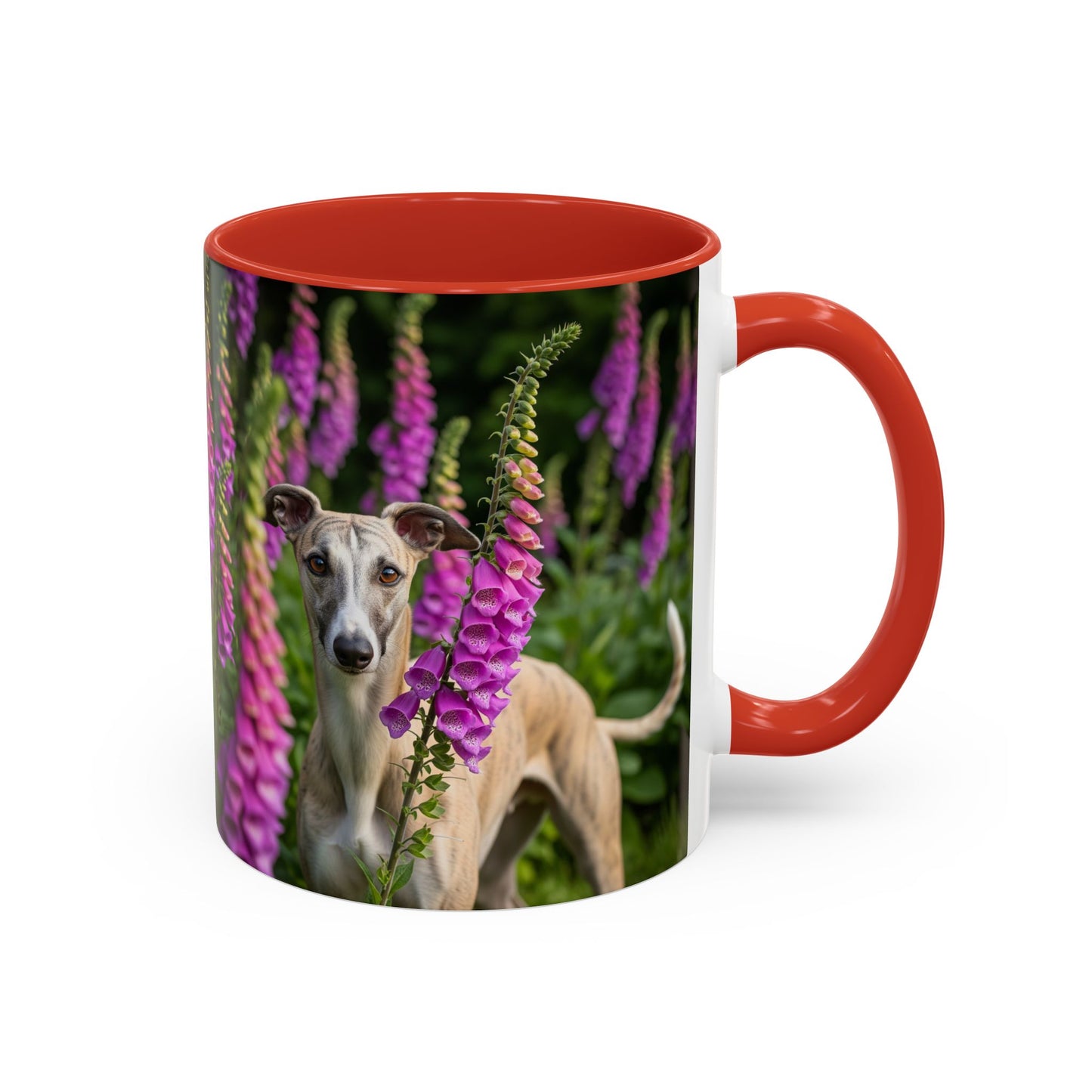 Whippet Accent Coffee Mug - Perfect Gift for Dog Lovers