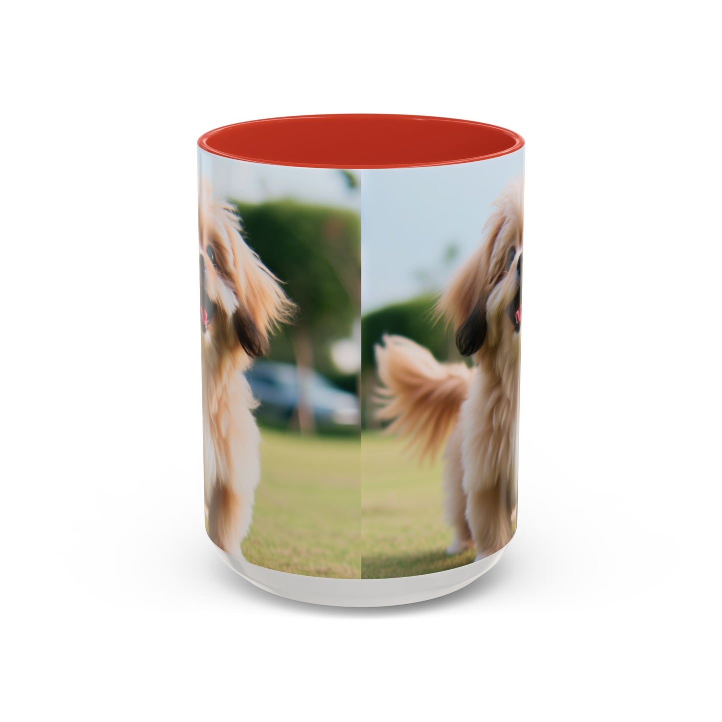 Taza de café con detalles de Pekapoo: el regalo perfecto para los amantes de los perros