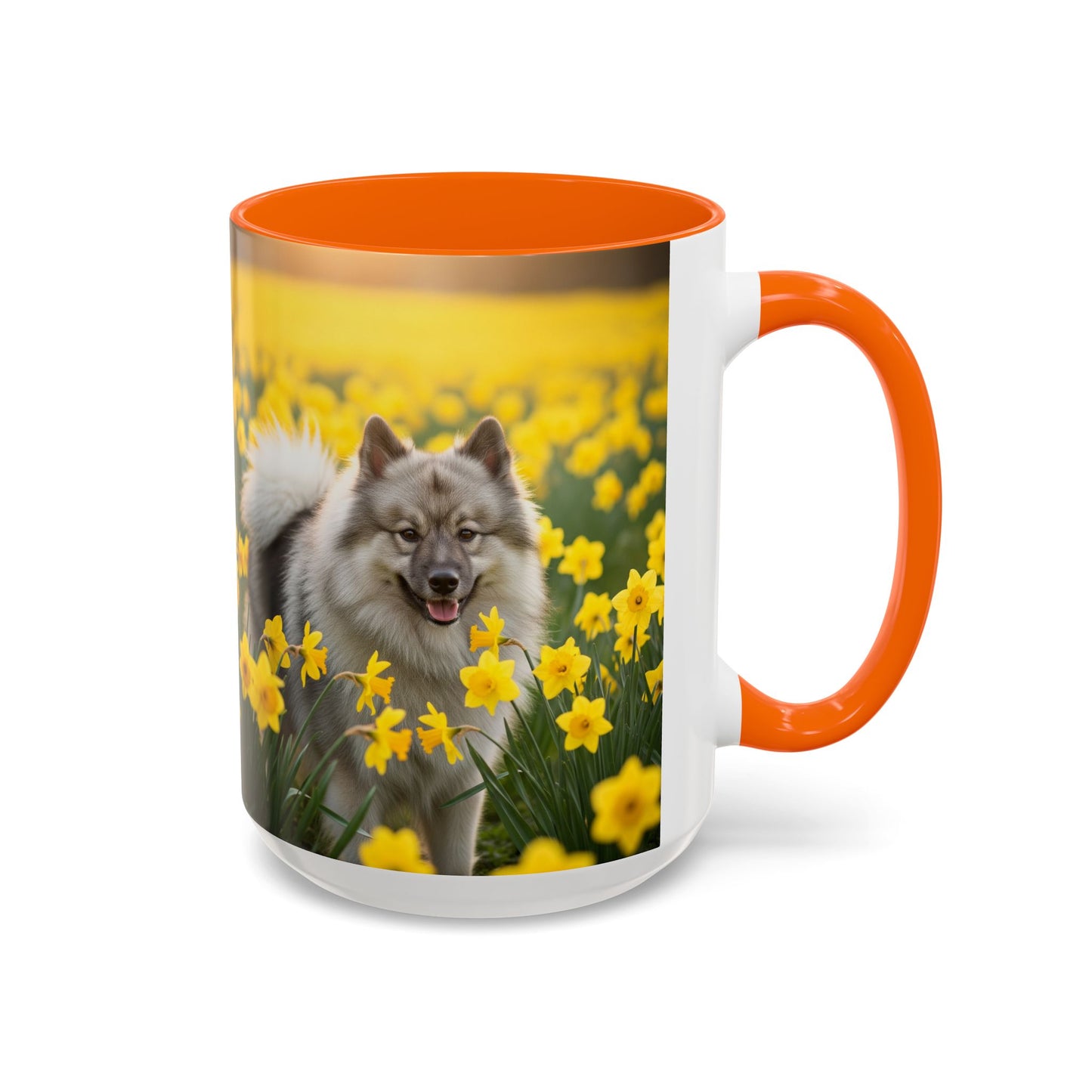 Taza con detalles de Keeshond: el regalo perfecto para los amantes de los perros