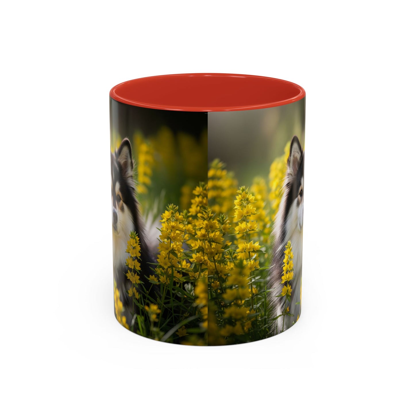 Taza con diseño de perro lapón sueco: el regalo perfecto para los amantes de los perros.
