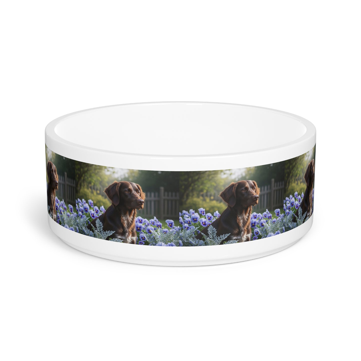 Ceramic Pet Bowl – 16 oz Dog Feeding Bowl
