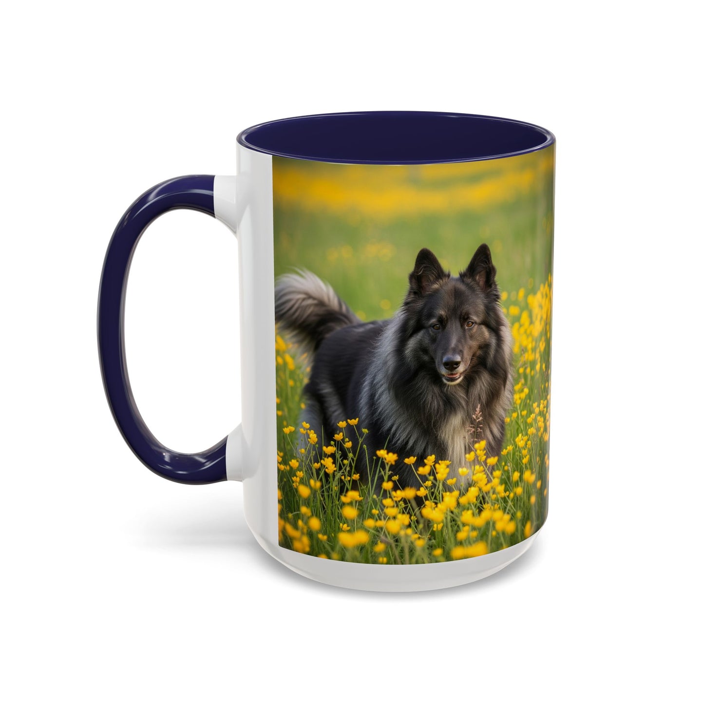 Belgian Sheepdog Accent Coffee Mug - Perfect Gift for Dog Lovers