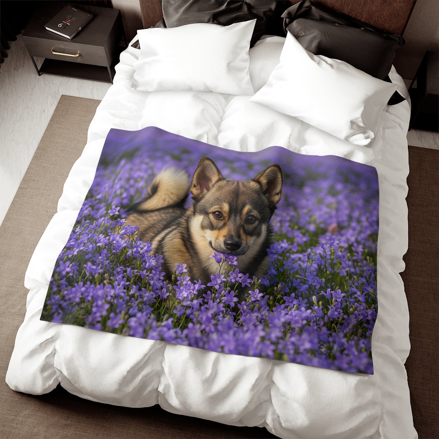 Sweat-shirt Vallhund suédois Couverture