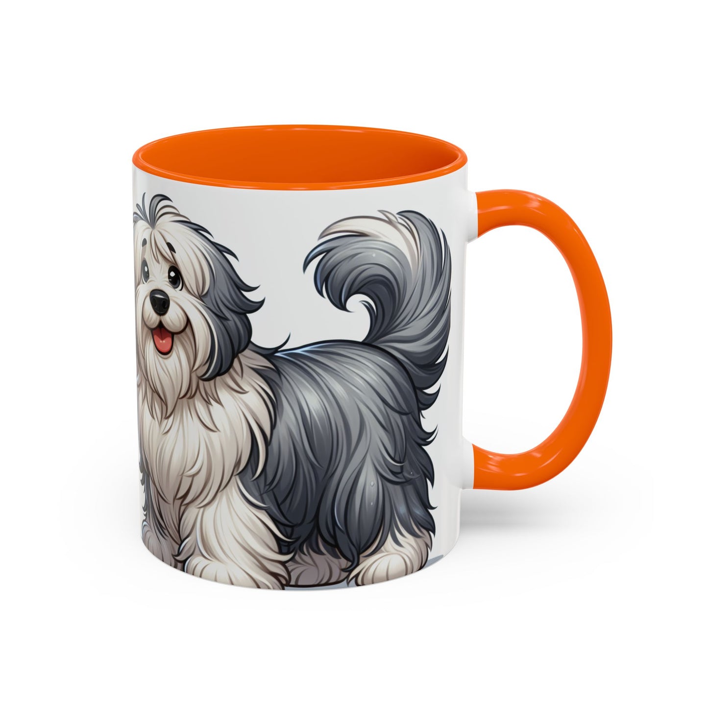 Mug à café à motif de bobtail - Cadeau idéal pour les amoureux des chiens