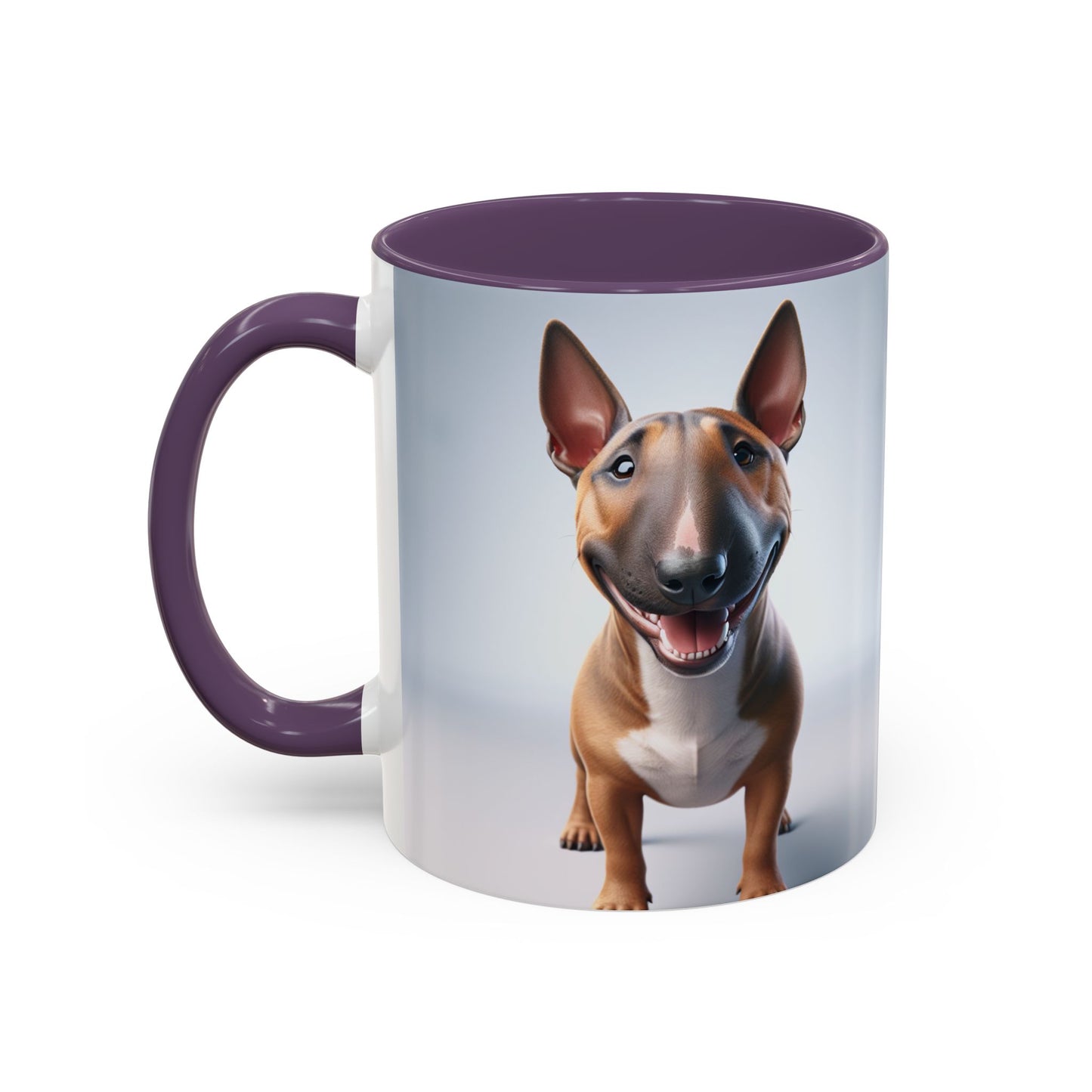 Miniature Bull Terrier Accent Coffee Mug - Perfect Gift for Dog Lovers