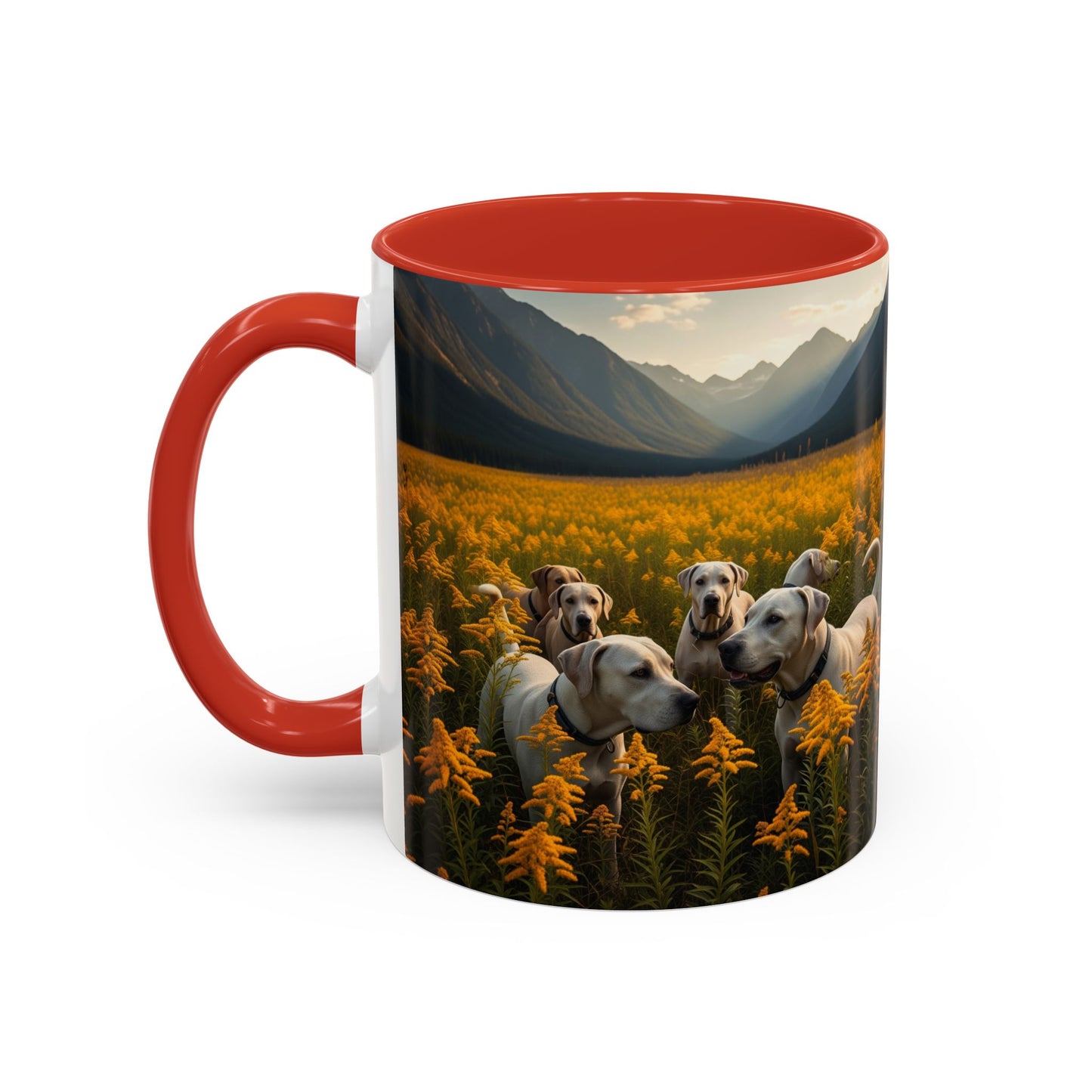 Taza de café con detalles de Mountain Cur: el regalo perfecto para los amantes de los perros