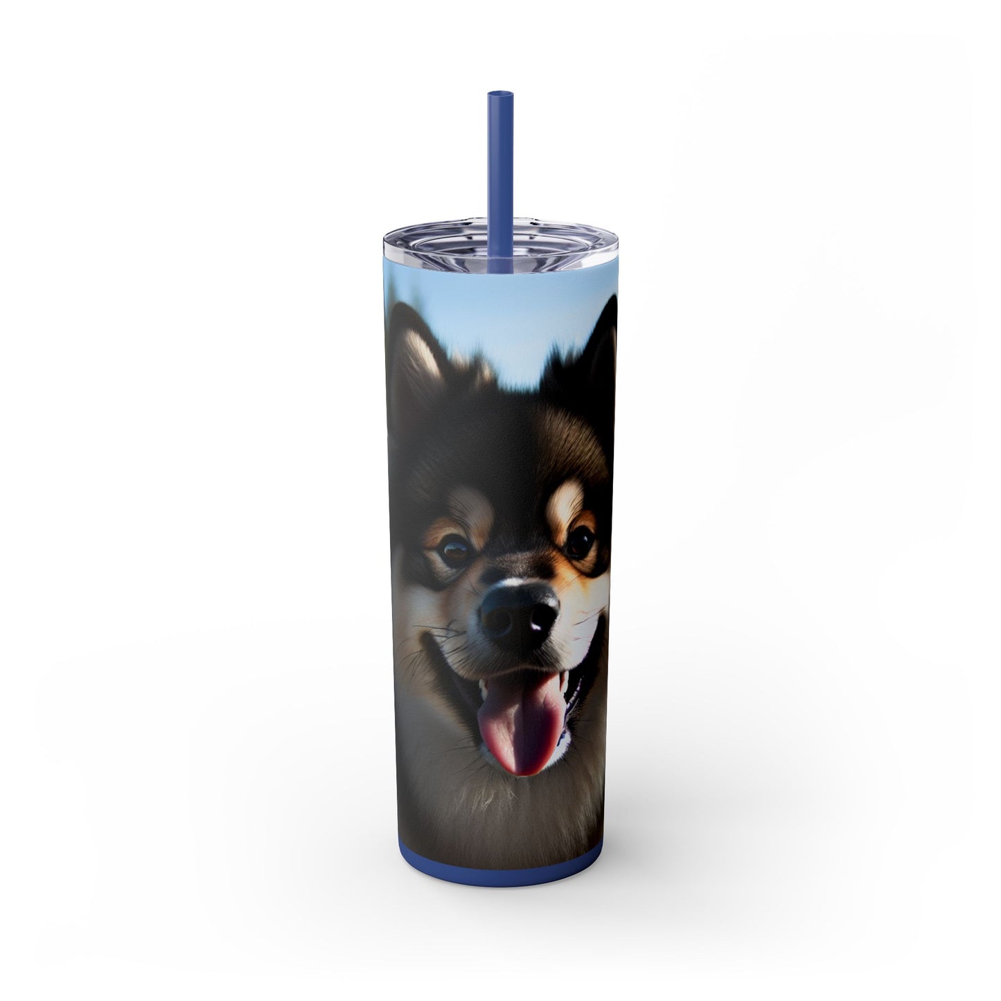 Norwegian Buhund Tumbler with Straw, 20oz