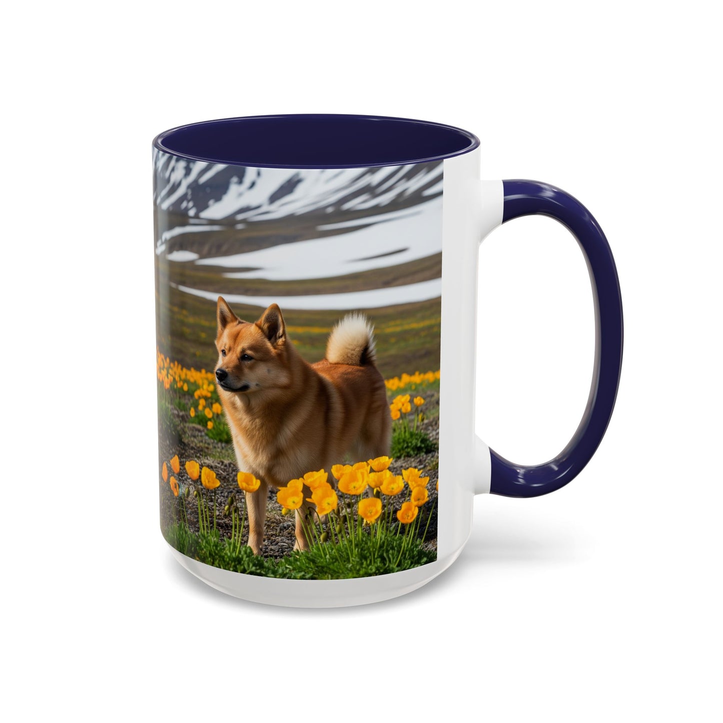 Mug à café avec motif Buhund norvégien - Cadeau idéal pour les amoureux des chiens