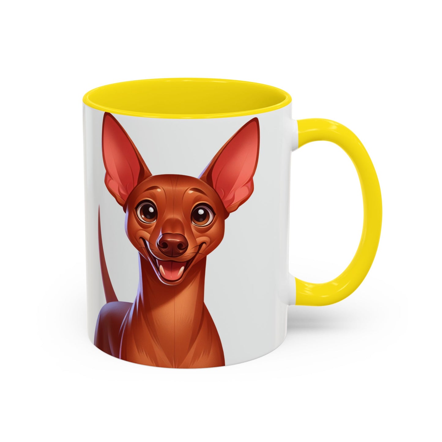 Cirneco dell'Etna Accent Coffee Mug - Perfect Gift for Dog Lovers