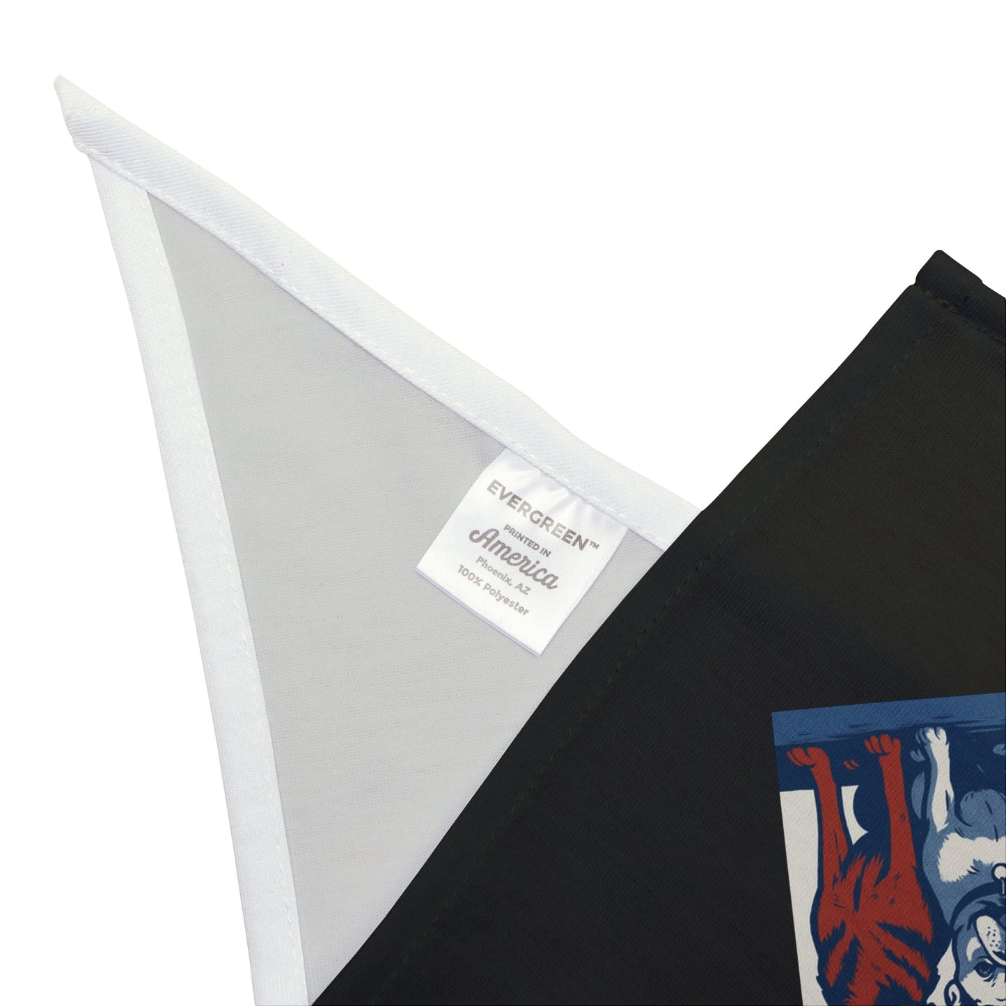 Bandana con diseño exclusivo de Perros por la Democracia