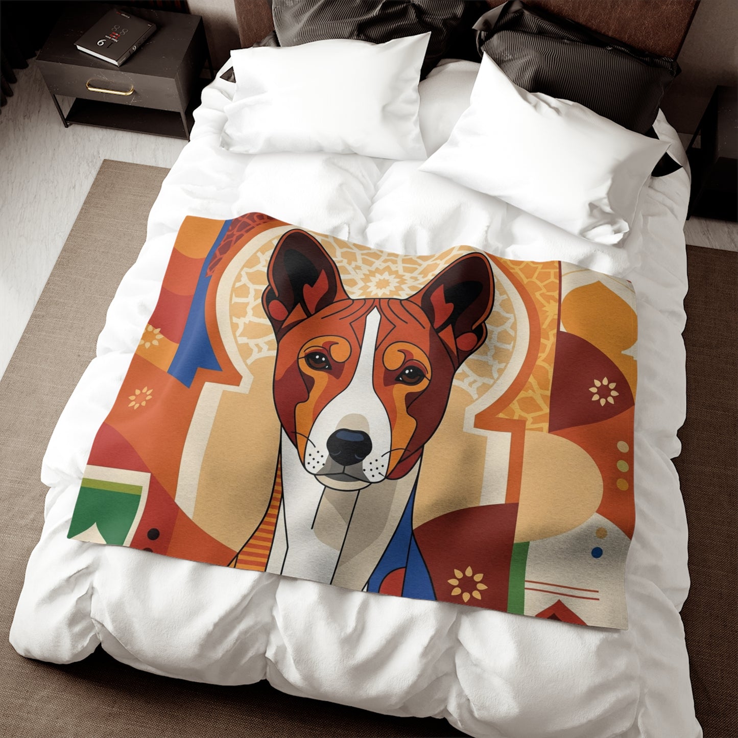 Basenji Sweatshirt Blanket