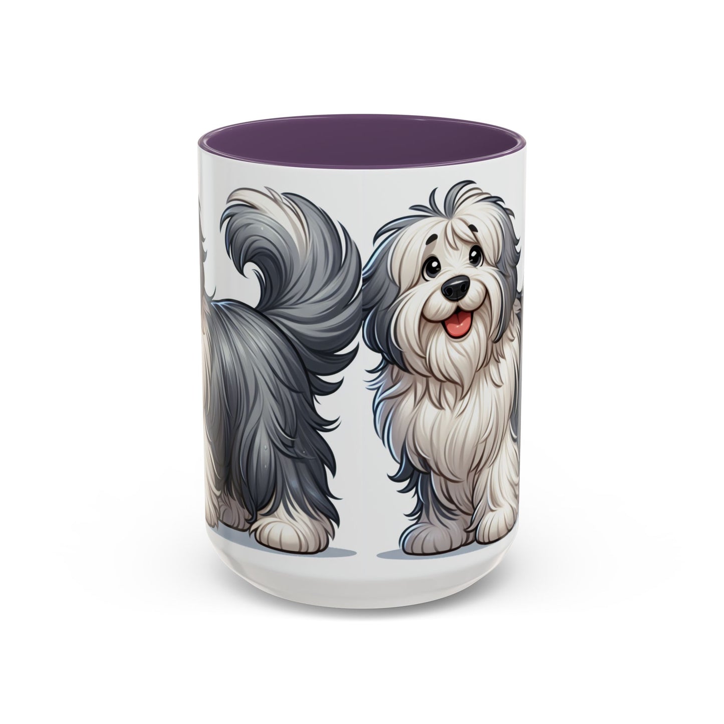 Mug à café à motif de bobtail - Cadeau idéal pour les amoureux des chiens