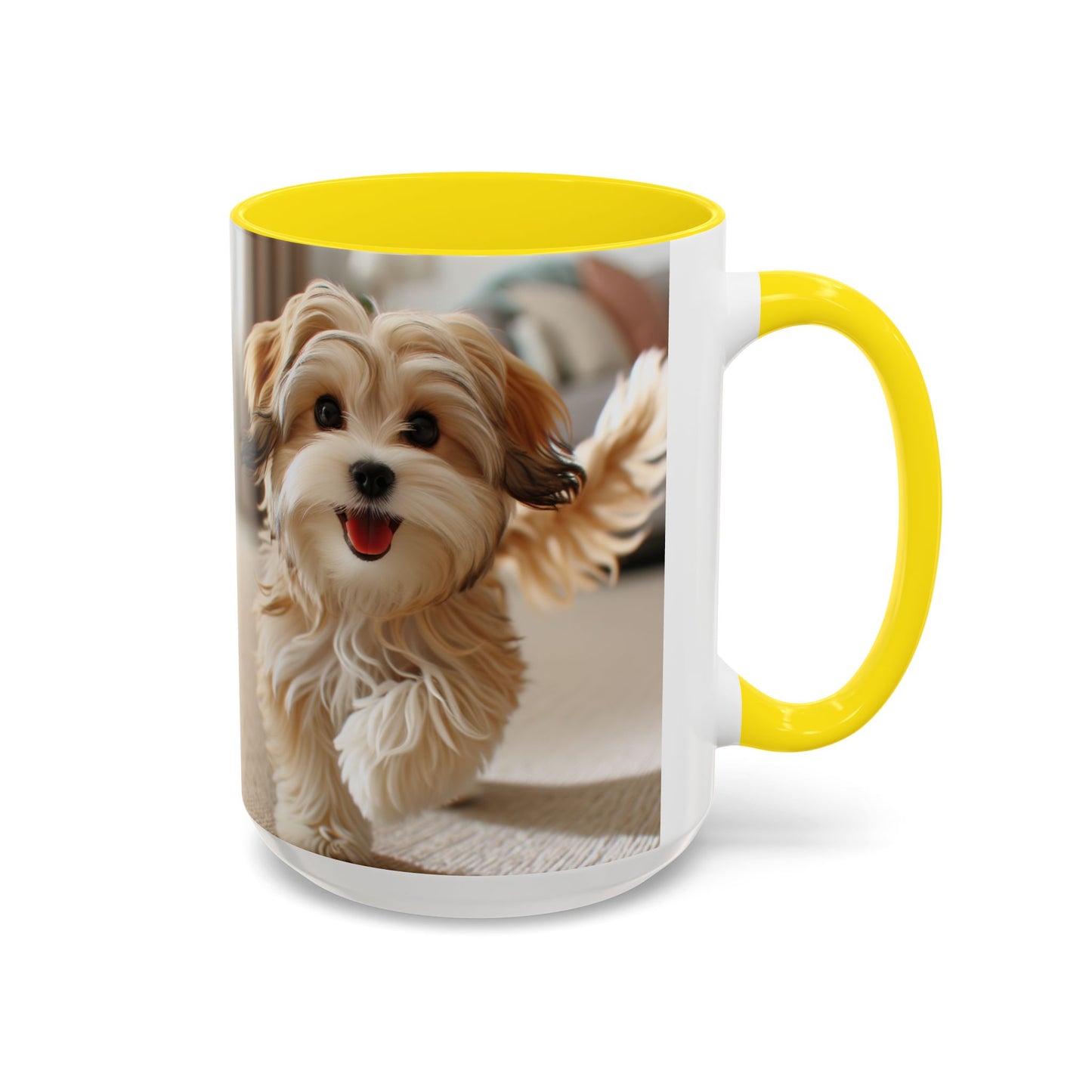 Mug à café Morkie Accent - Cadeau idéal pour les amoureux des chiens