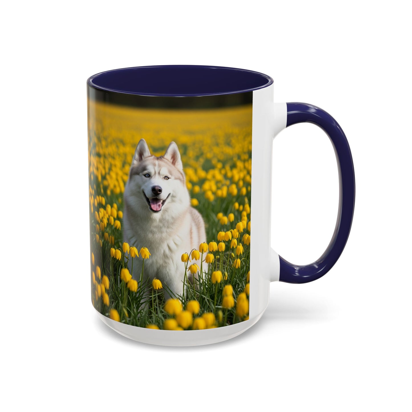 Mug à café avec motif Husky de Sibérie - Le cadeau idéal pour les amoureux des chiens