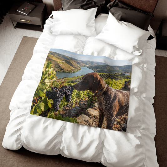 Portuguese Pointing Dog Blanket