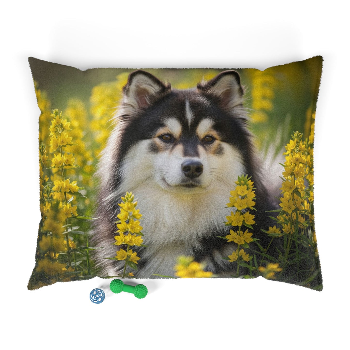 Cama para mascotas para perro lapón sueco