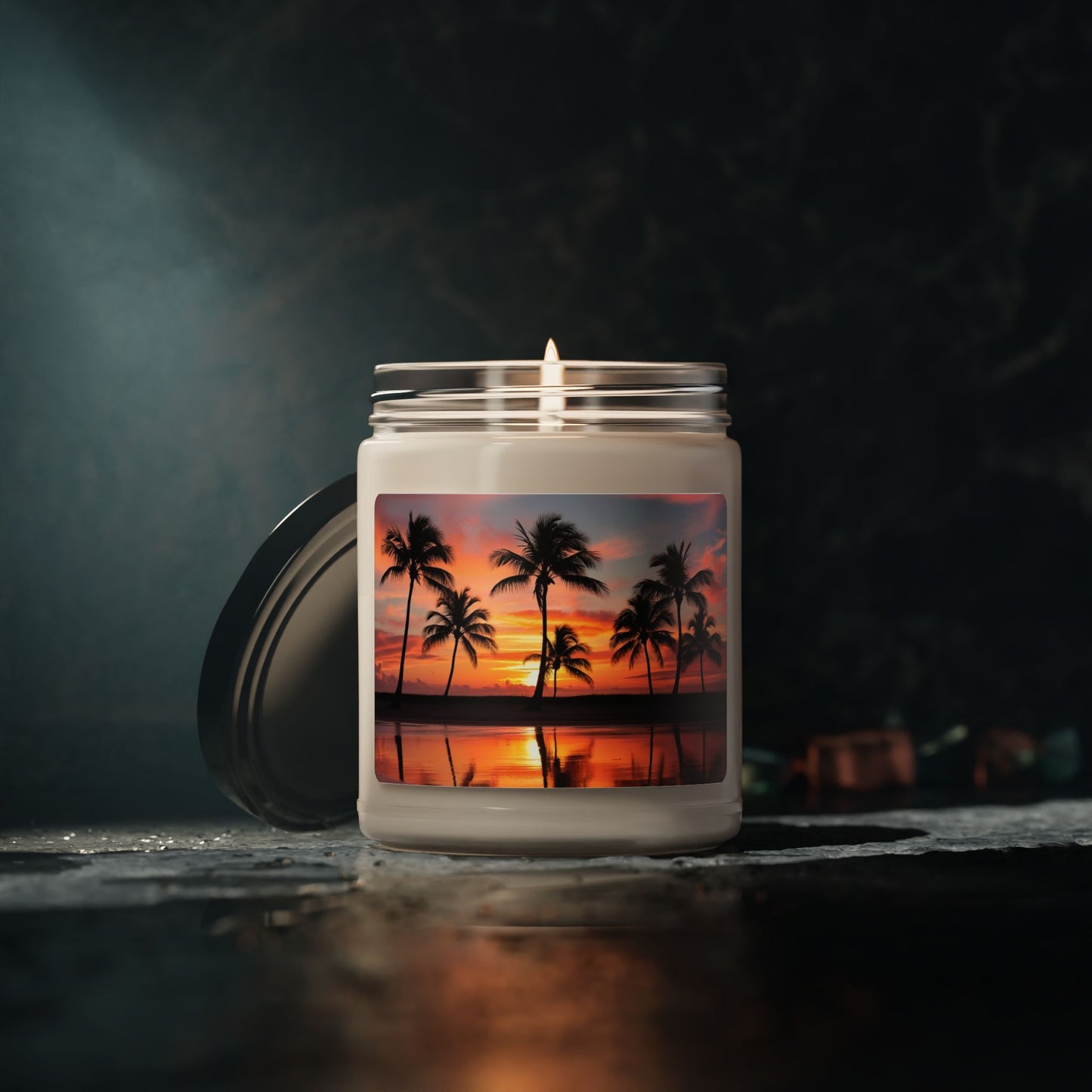 Brilliant Sunset at the Beach- Scented Soy Candle, 9oz