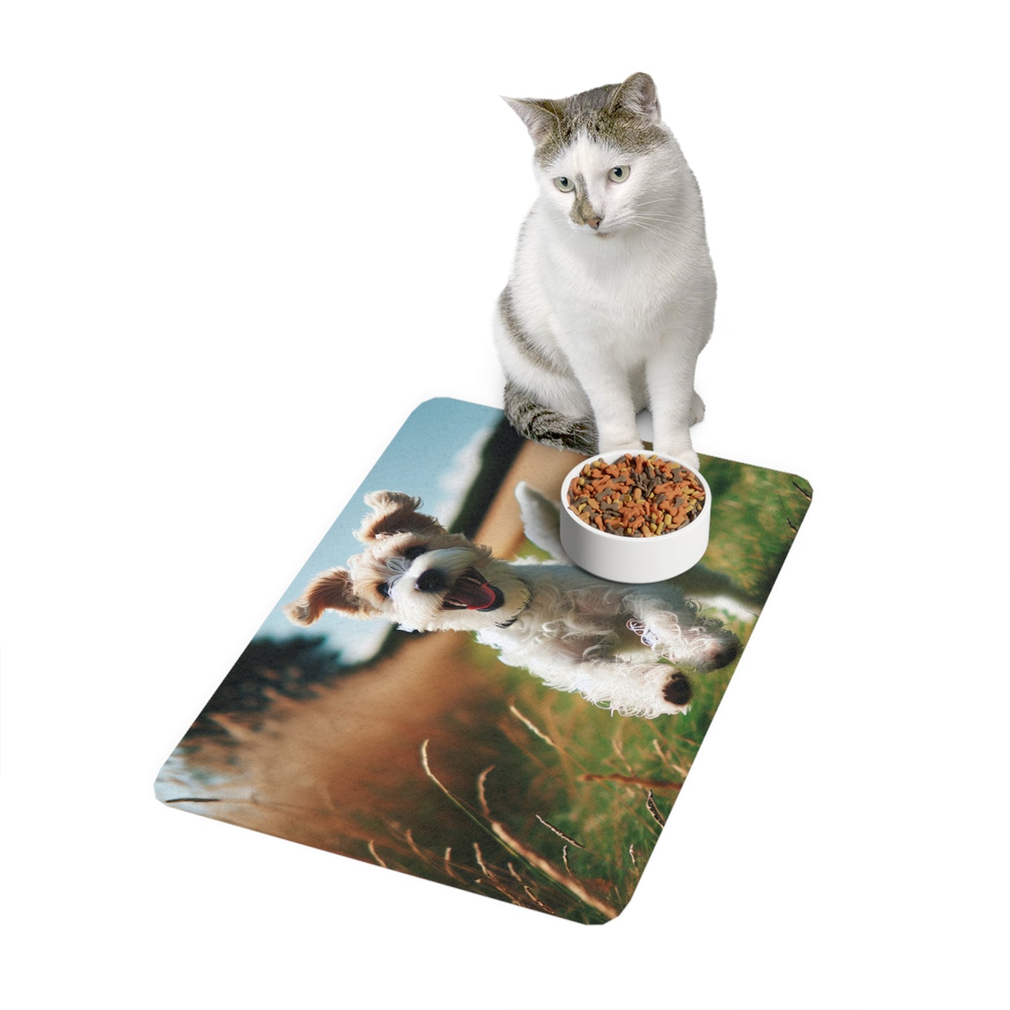 Pet Food Mat (12x18) - Tenterfield Terrier