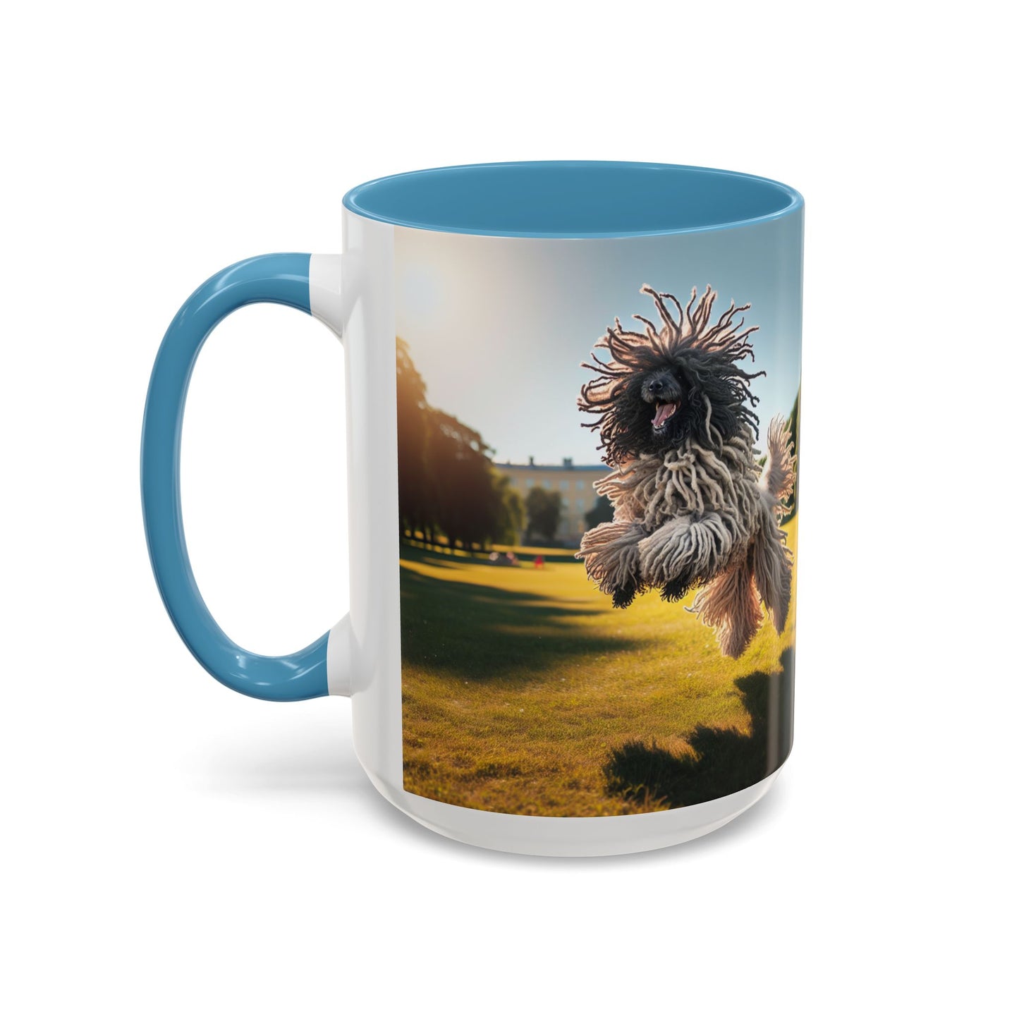 Puli Accent Coffee Mug - Perfect Gift for Dog Lovers