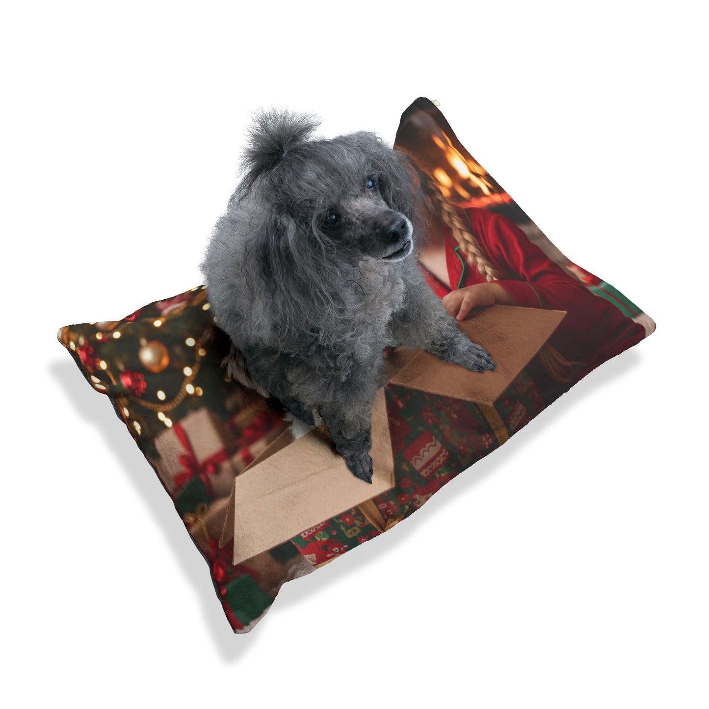 Christmas Puppy Gift Pet Bed
