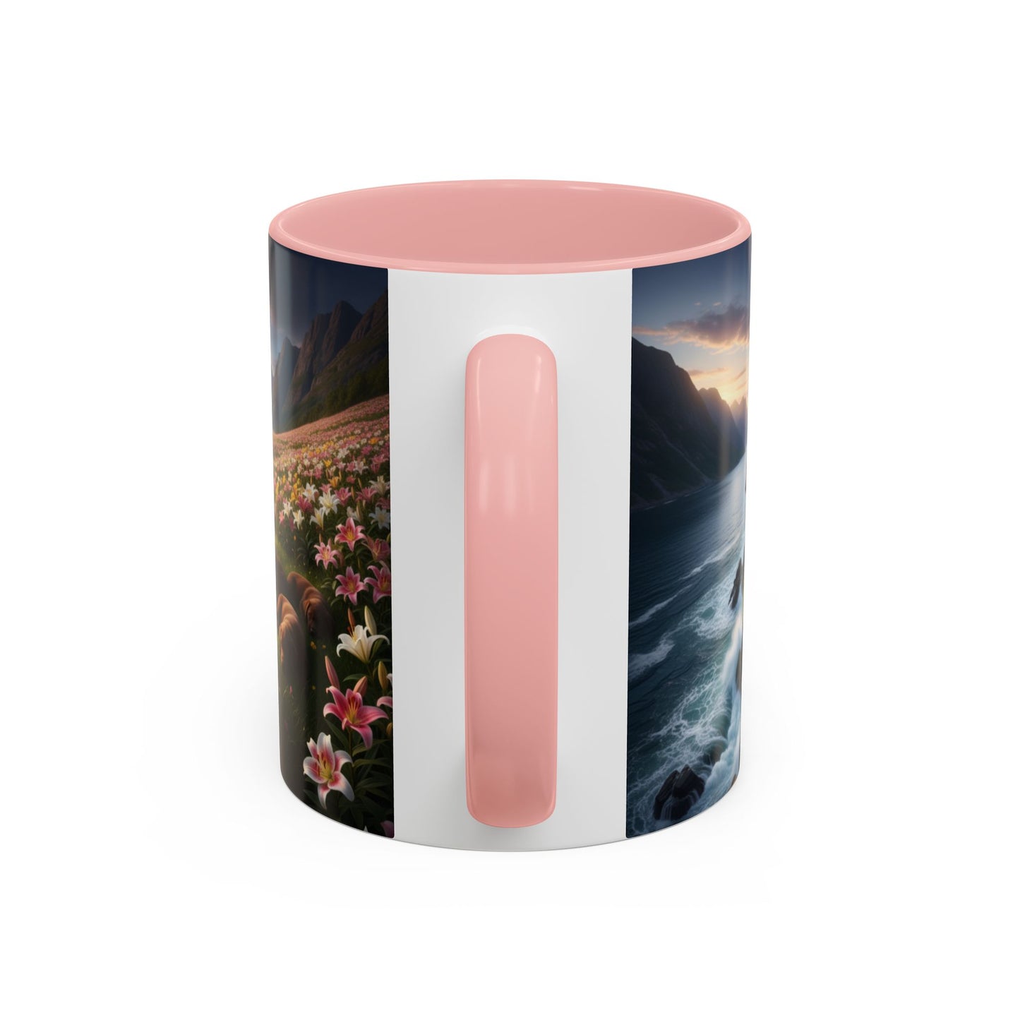 Chocolate Labrador Retriever Accent Mug – Ceramic Coffee Cup