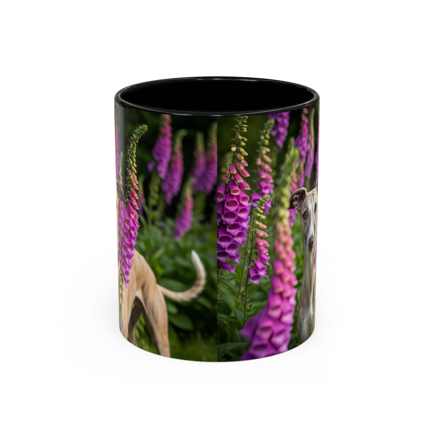 Whippet Accent Coffee Mug - Perfect Gift for Dog Lovers