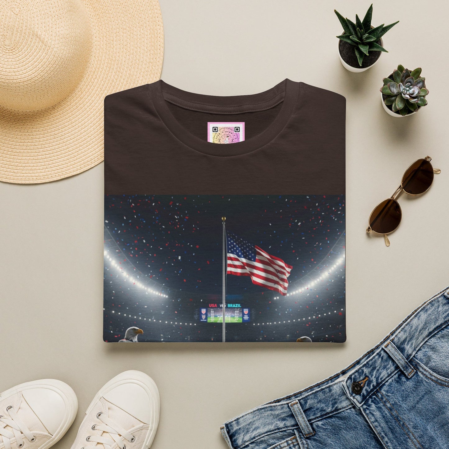 American Flag Championship T‑Shirt