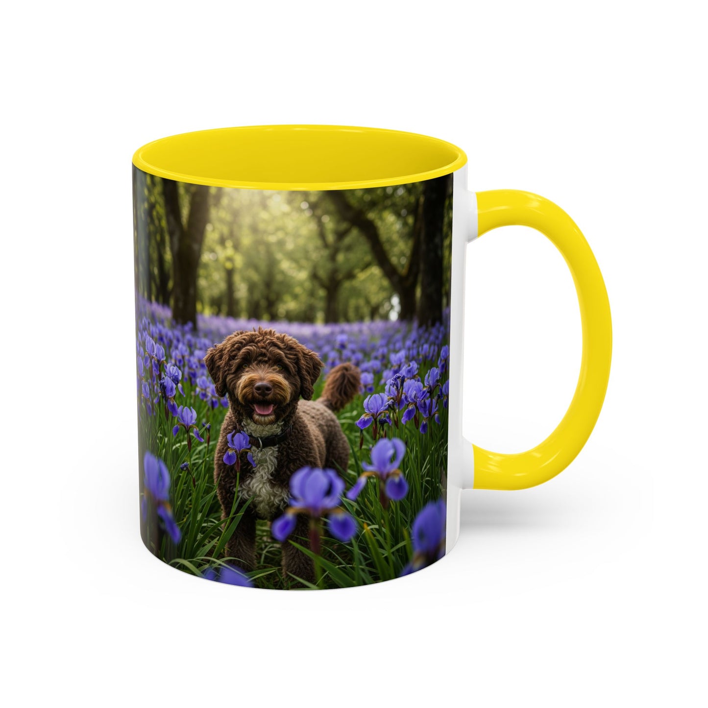 Mug à café avec motif de chien d'eau portugais - Cadeau idéal pour les amoureux des chiens