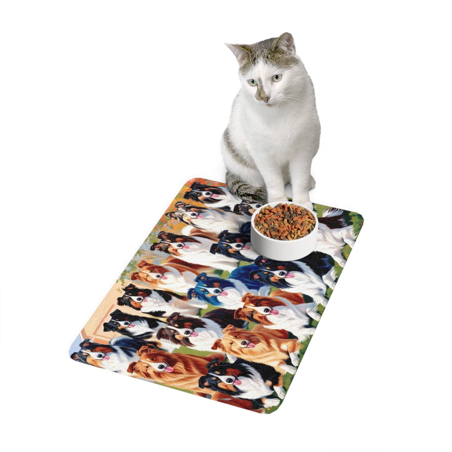 Pet Food Mat (12x18) - Collies