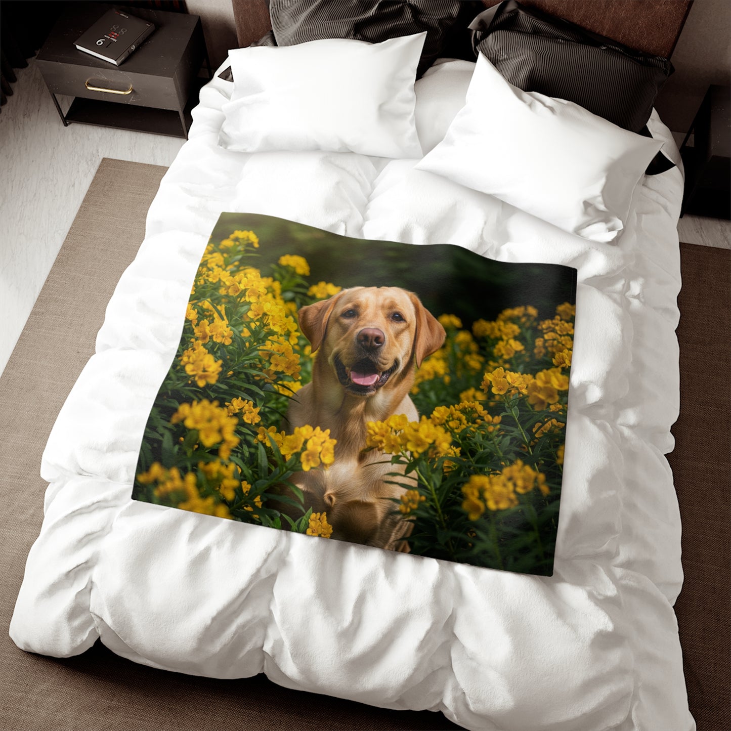 Labrador Retriever Sweatshirt Blanket